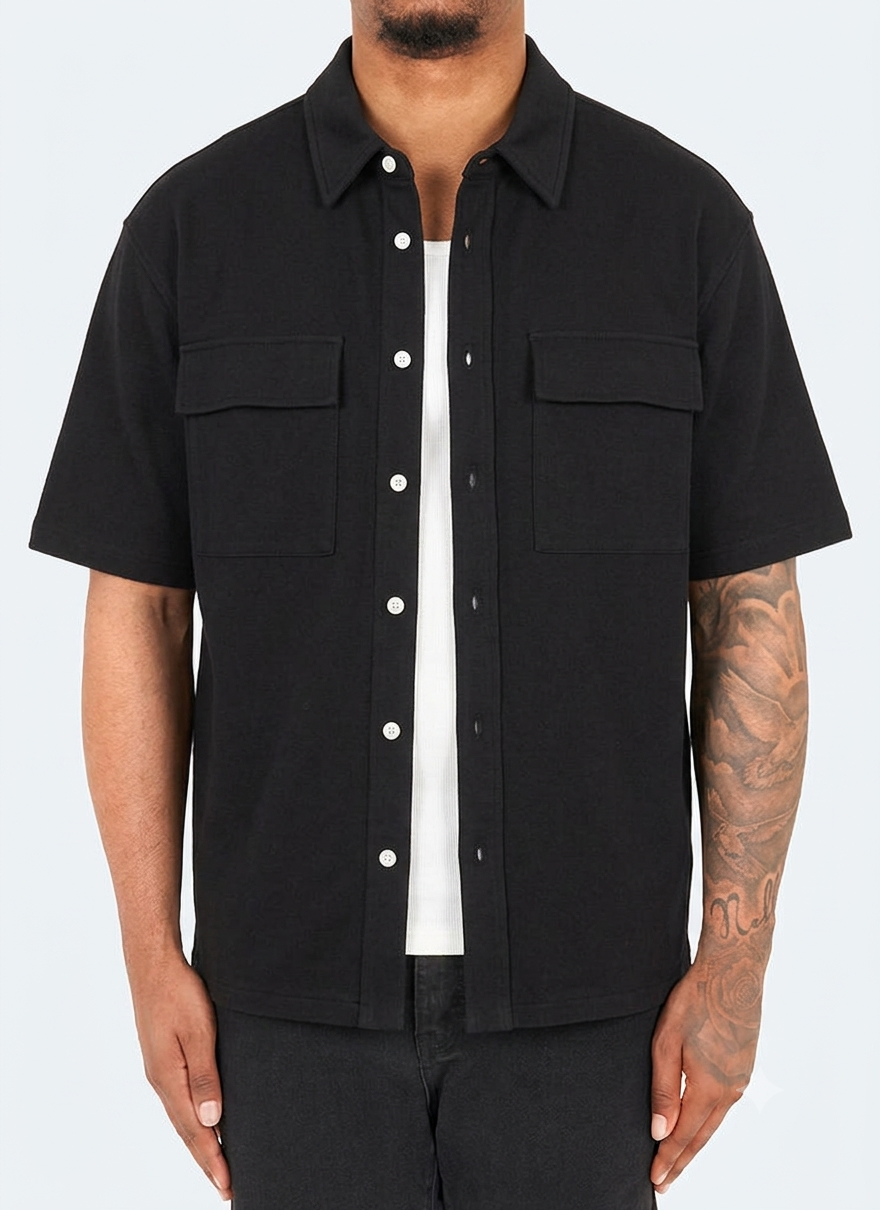 Black Over Shirt