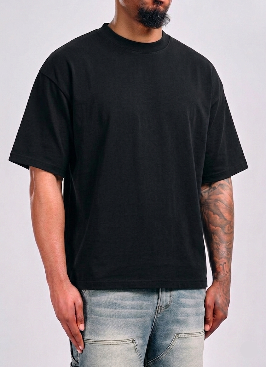 Black Oversize T-shirt