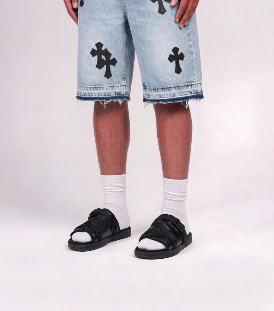 Black Dessept Slides