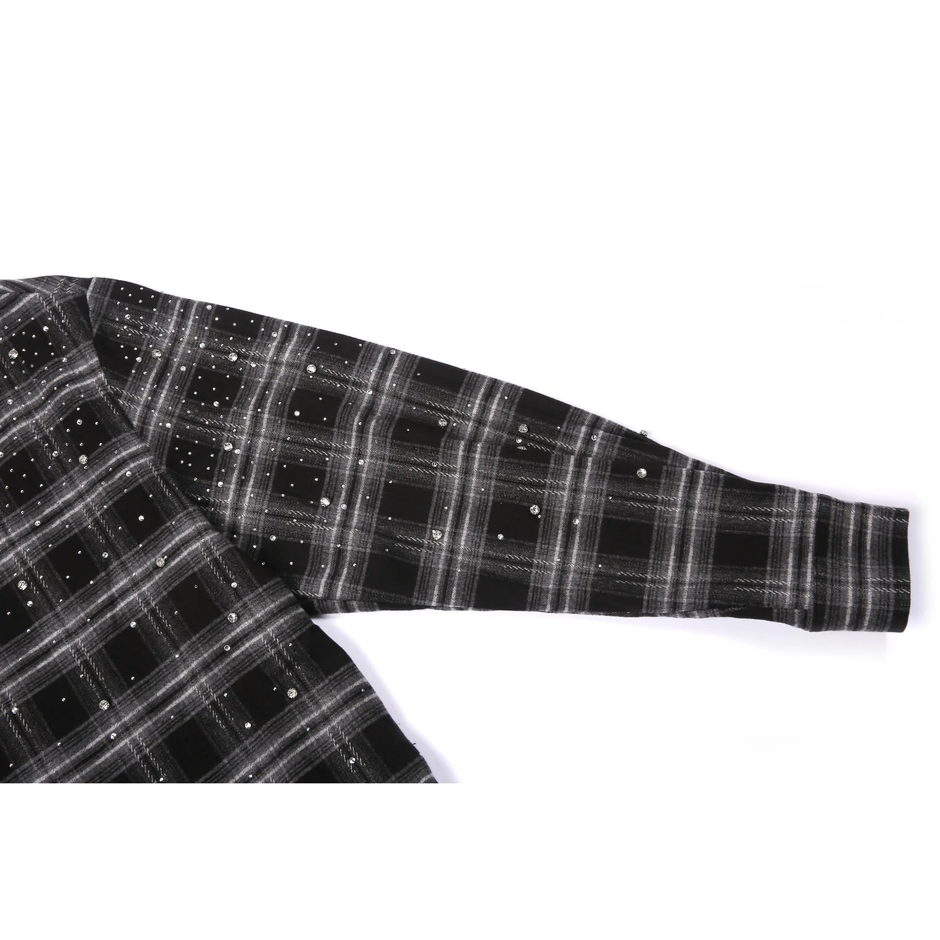 Diamond Rain Plaid Shirt Jacket