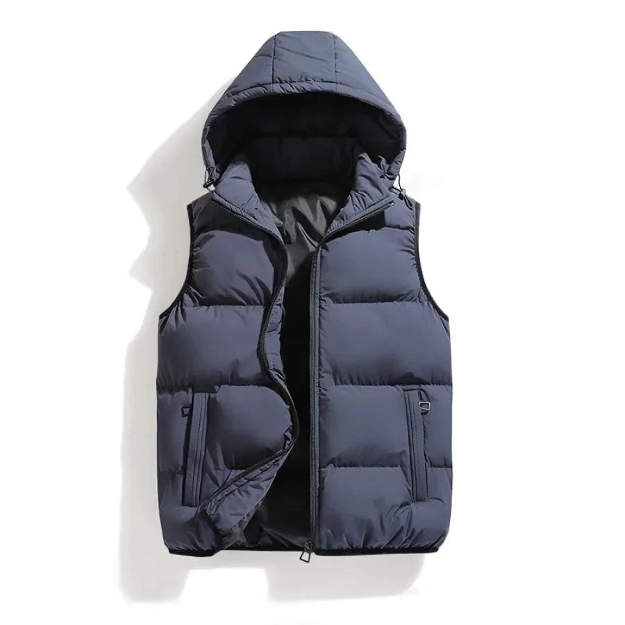 Puffer Coat Detachable Hood