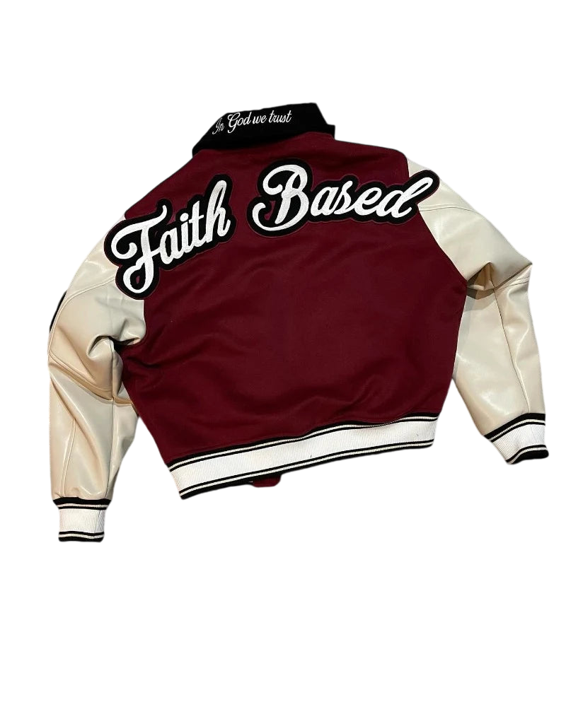 Varsity jacket Goth Red