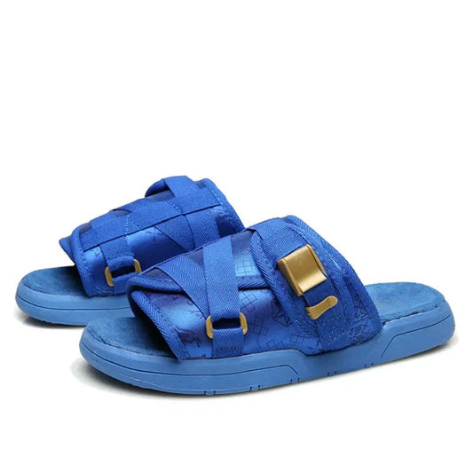 Slides Gold Blue