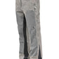 Flare Denim Paint Grey