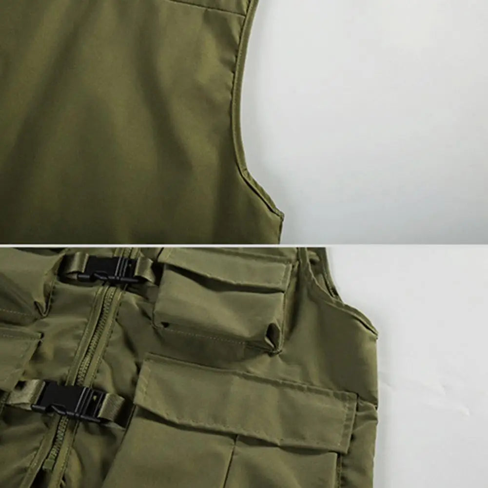 Waistcoat Multi Pockets Cargo Vest