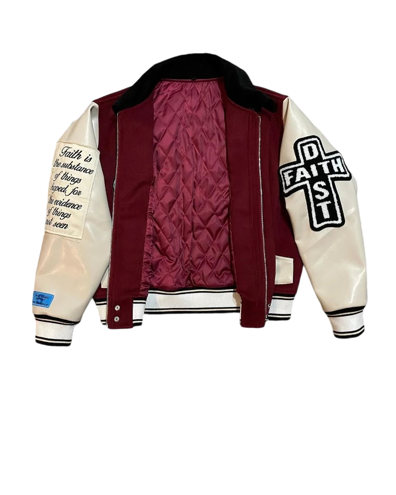 Varsity jacket Goth Red