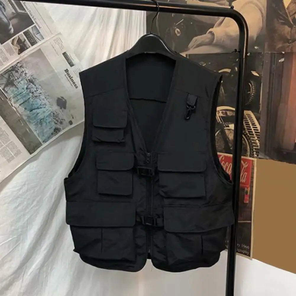 Waistcoat Multi Pockets Cargo Vest