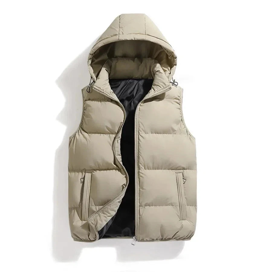 Puffer Coat Detachable Hood