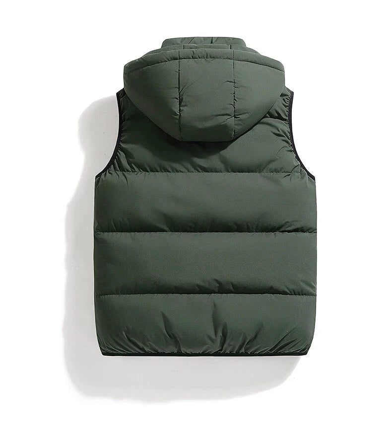 Puffer Coat Detachable Hood