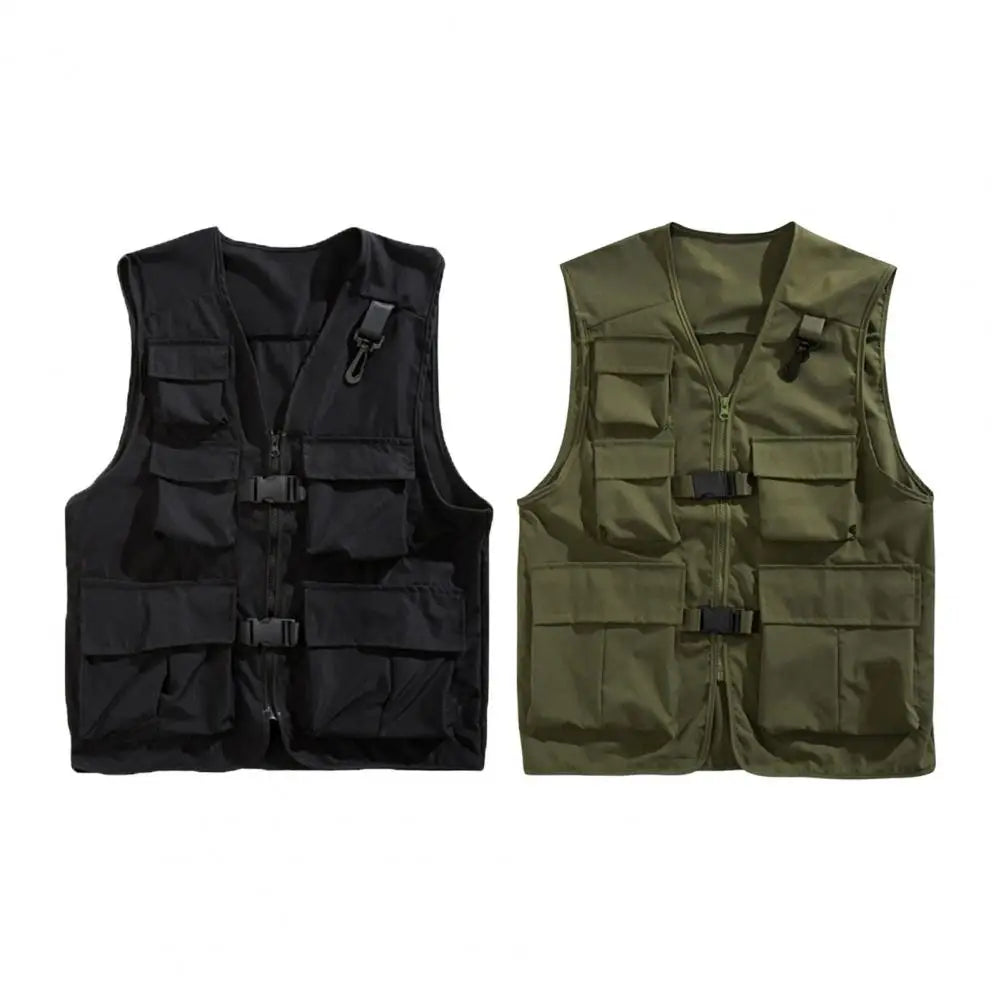 Waistcoat Multi Pockets Cargo Vest