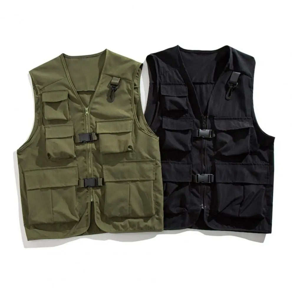 Waistcoat Multi Pockets Cargo Vest