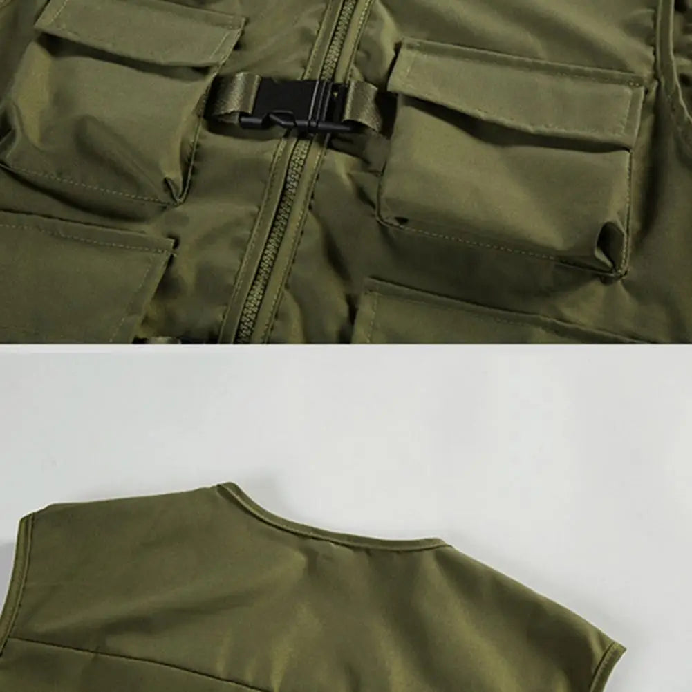 Waistcoat Multi Pockets Cargo Vest