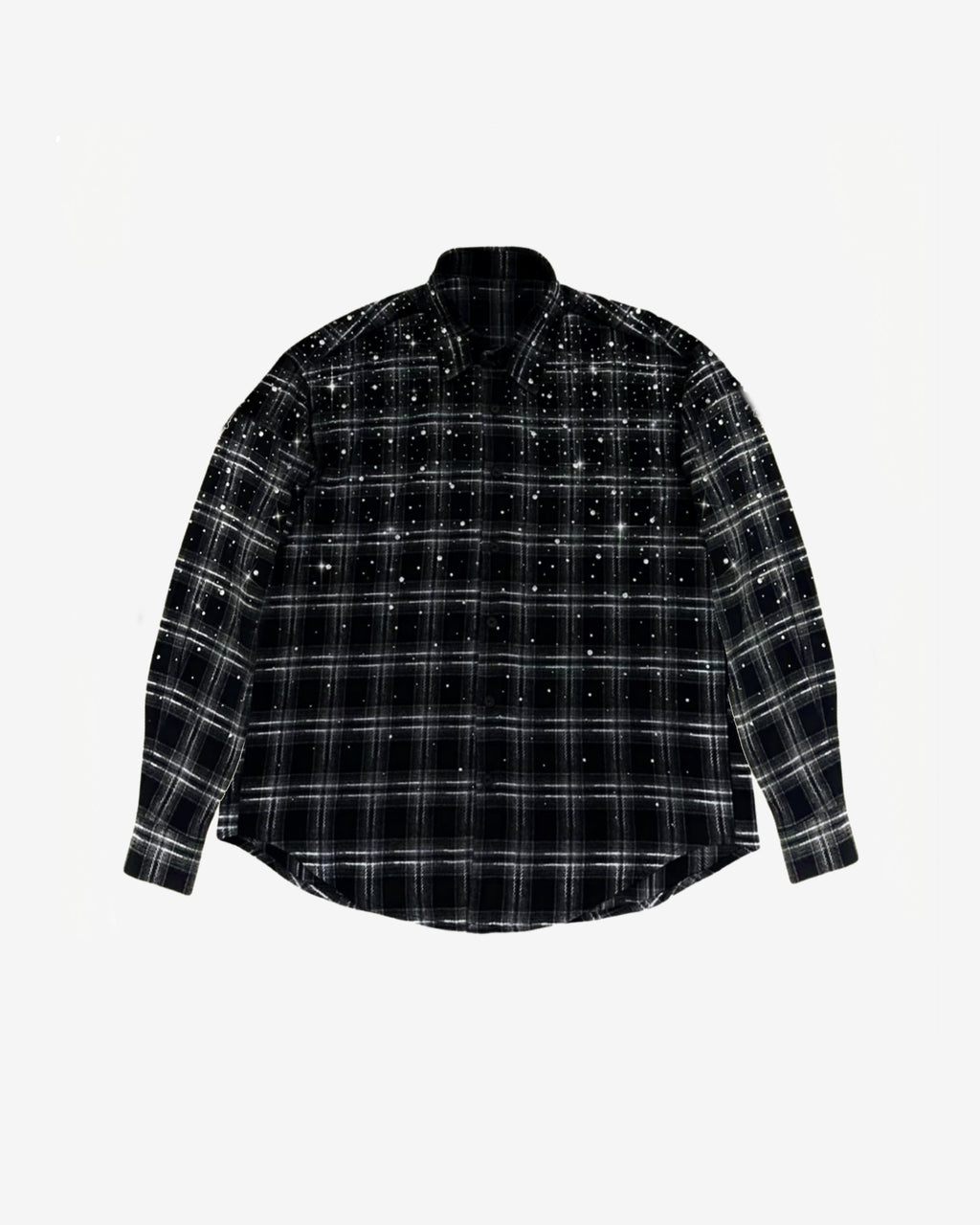 Diamond Rain Plaid Shirt Jacket