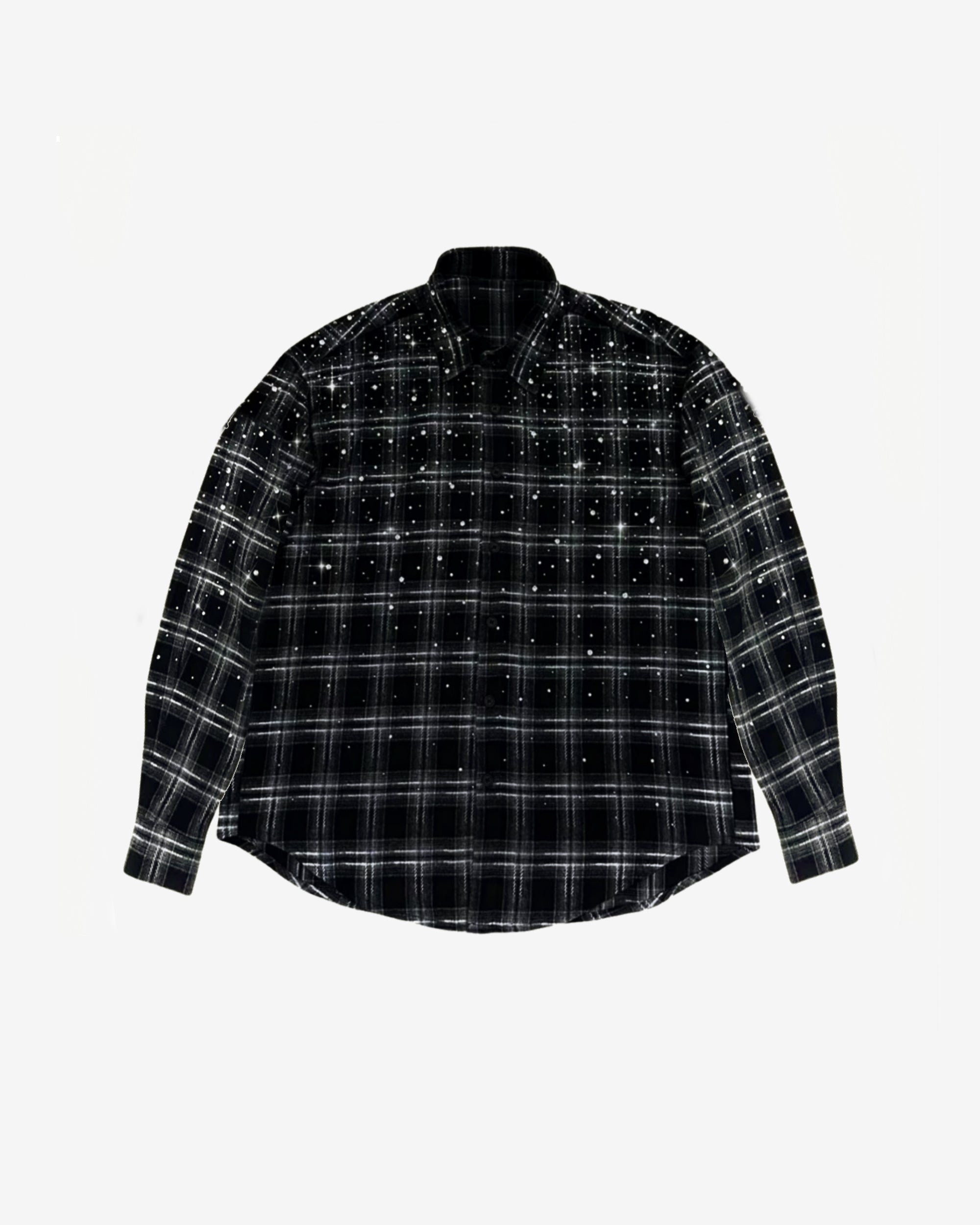 Diamond Rain Plaid Shirt Jacket