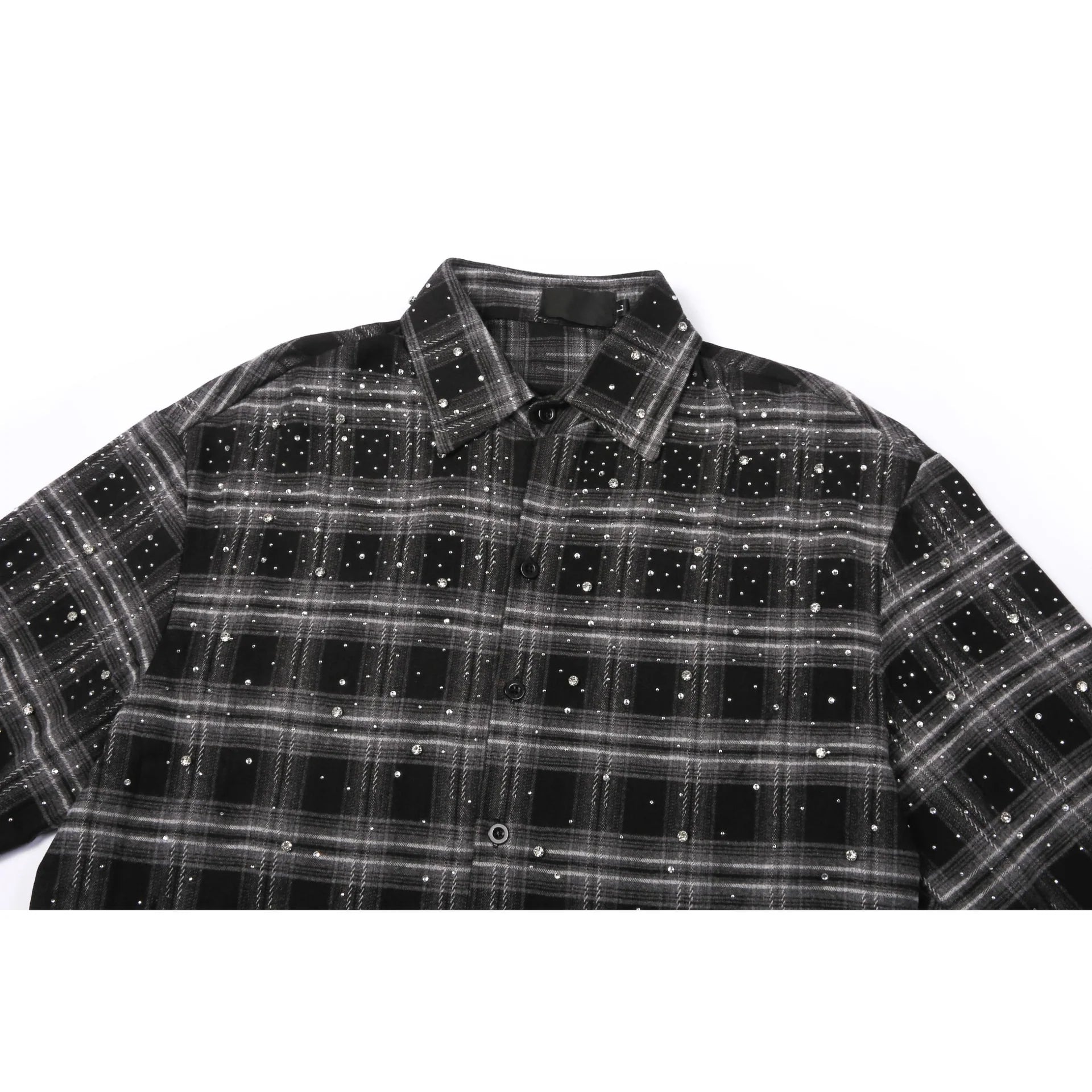 Diamond Rain Plaid Shirt Jacket