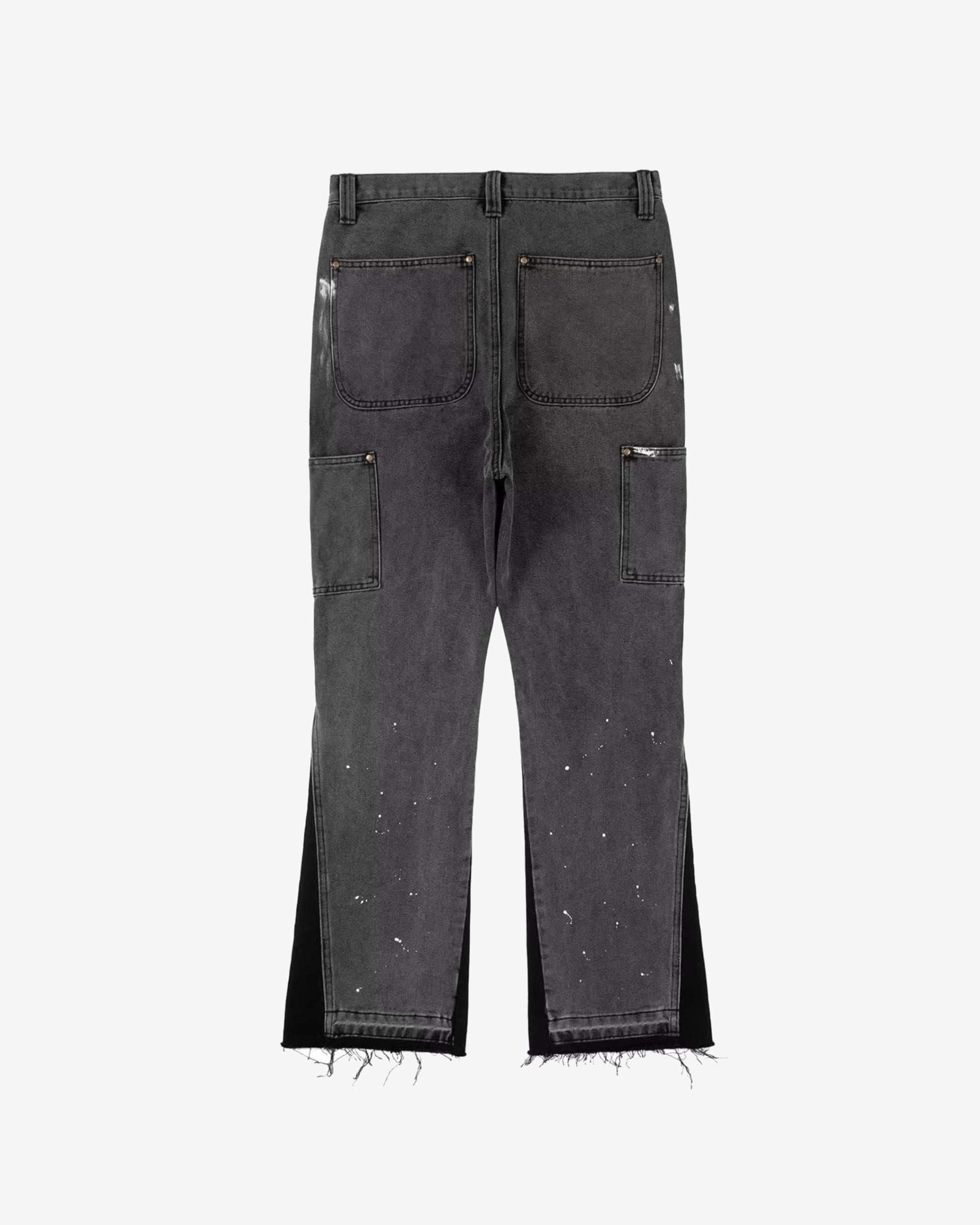 Patch Black Flare Denim