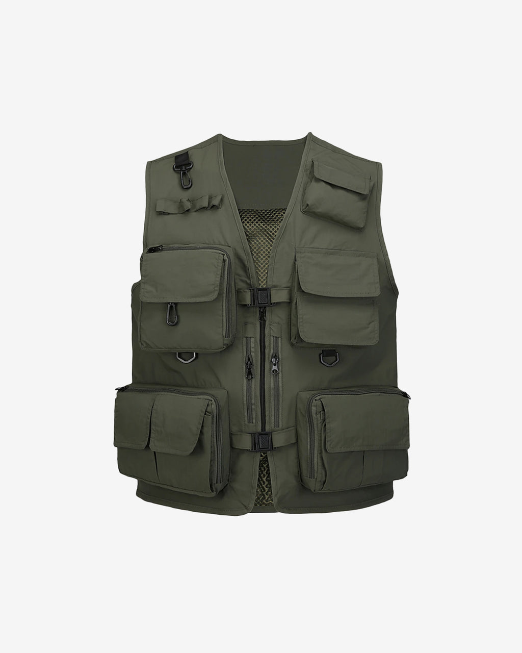 Green Militar Gilet