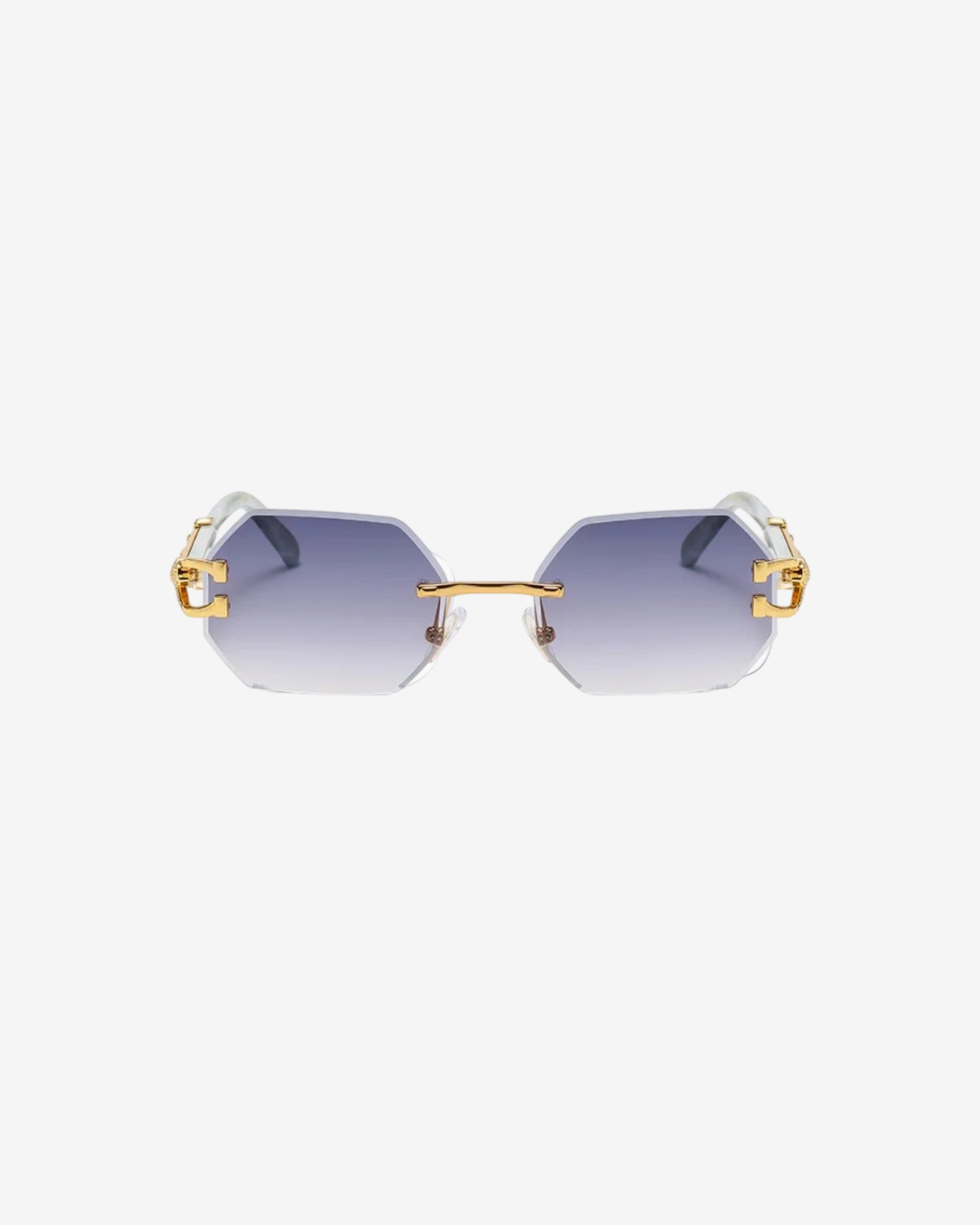 Marble texture Frame Sunglasses