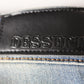 Jeans strass paint splashes