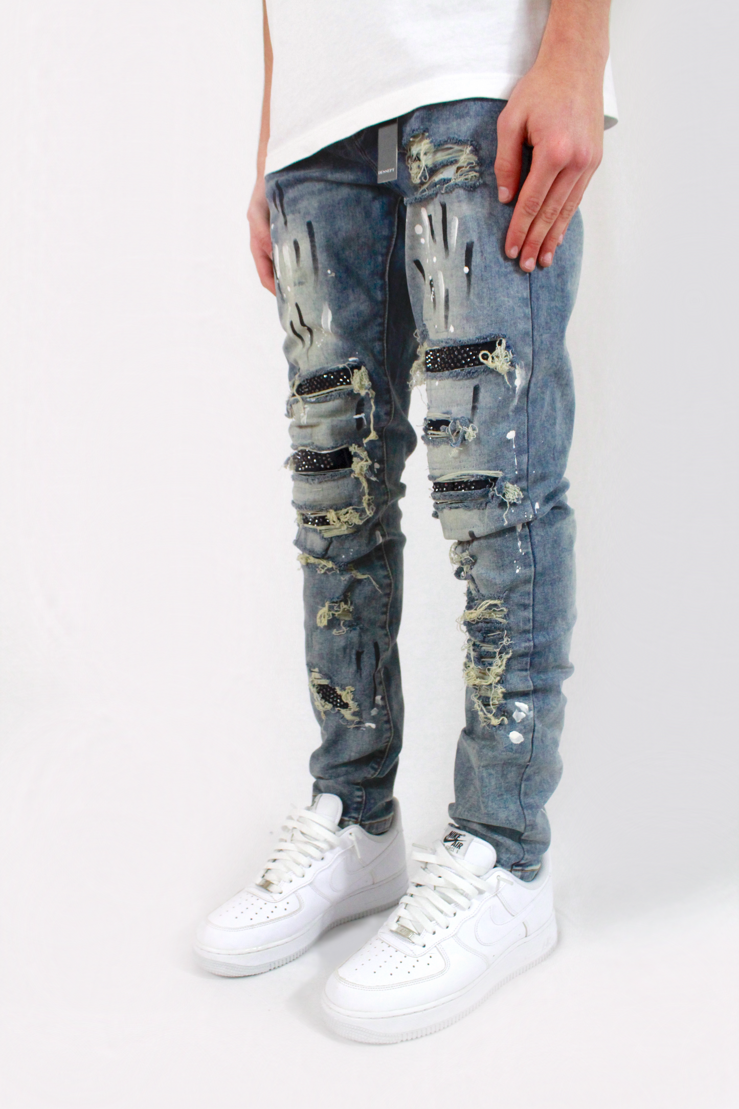 Jeans luxury dripped