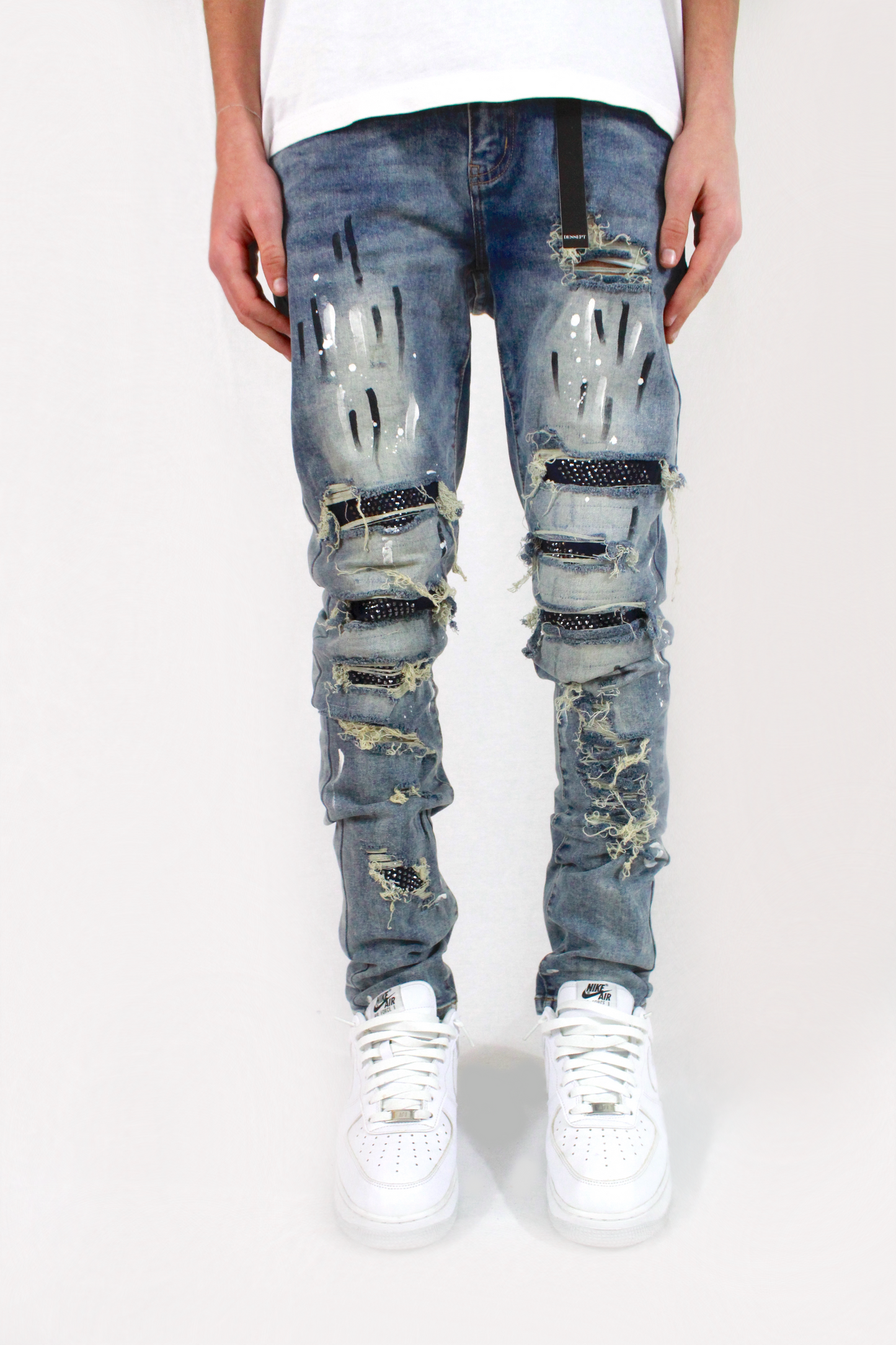 Jeans luxury dripped