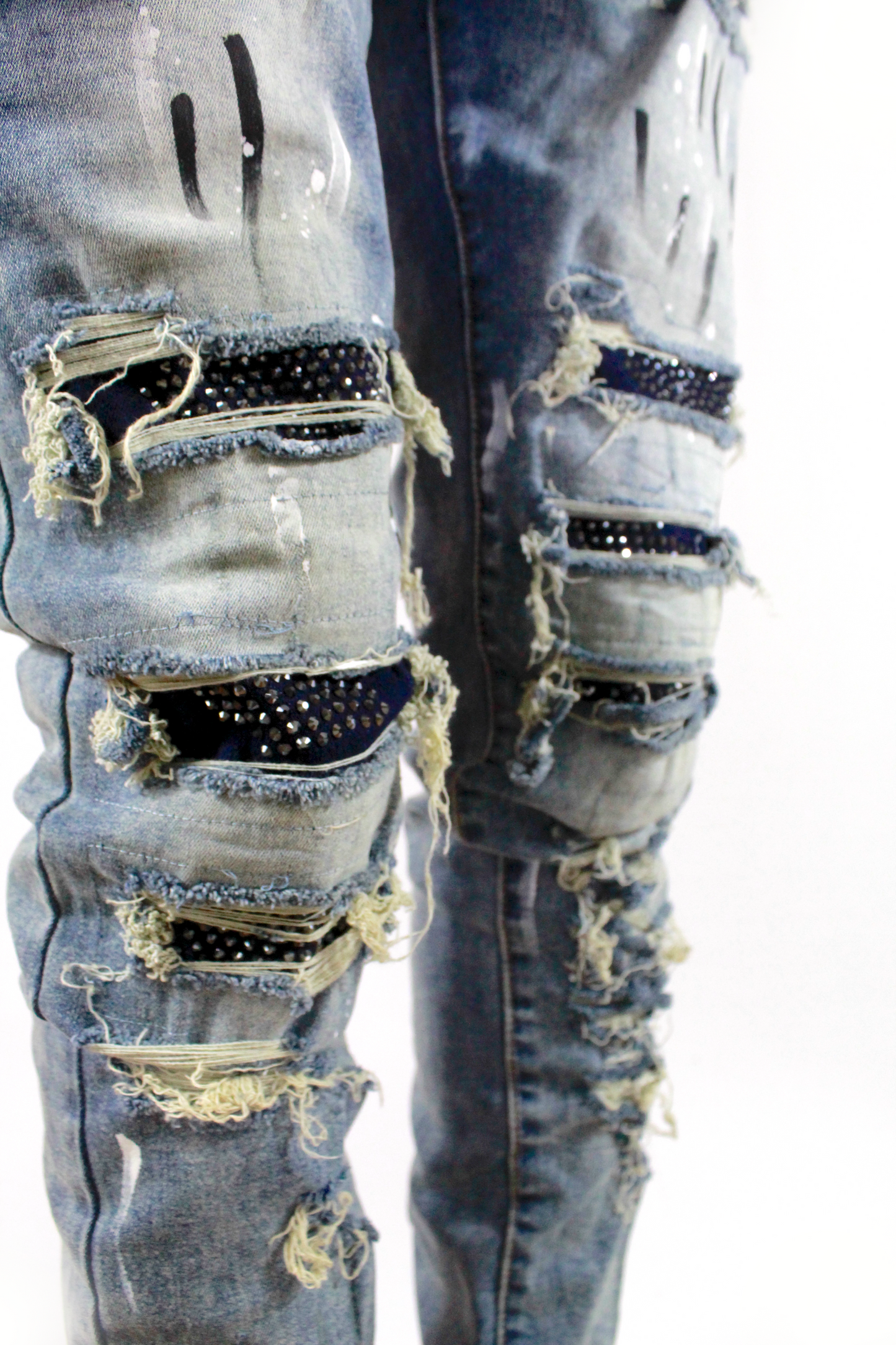 Jeans luxury dripped