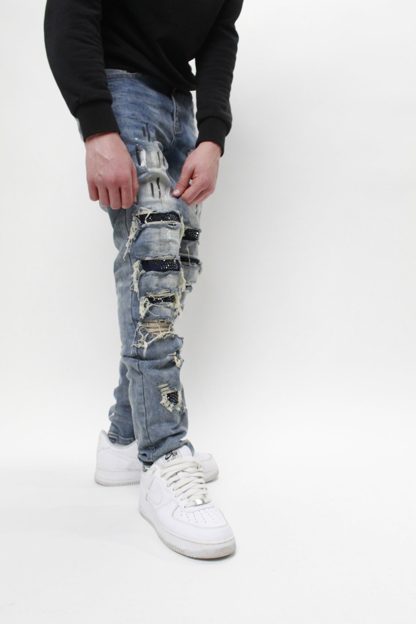 Jeans luxury dripped