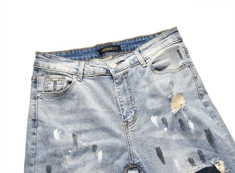 Jeans luxury dripped