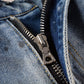 Jeans strass paint splashes