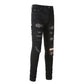 Jeans strass black